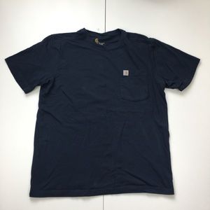 Men’s Sz. Large Relax Fit Navy Blue Carhartt Shirt